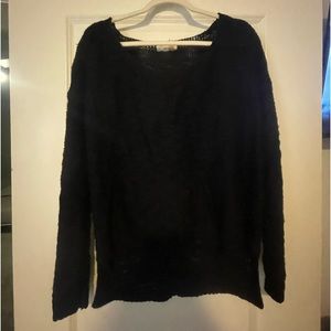 Black Zenana “Knitted” sweater- size1x